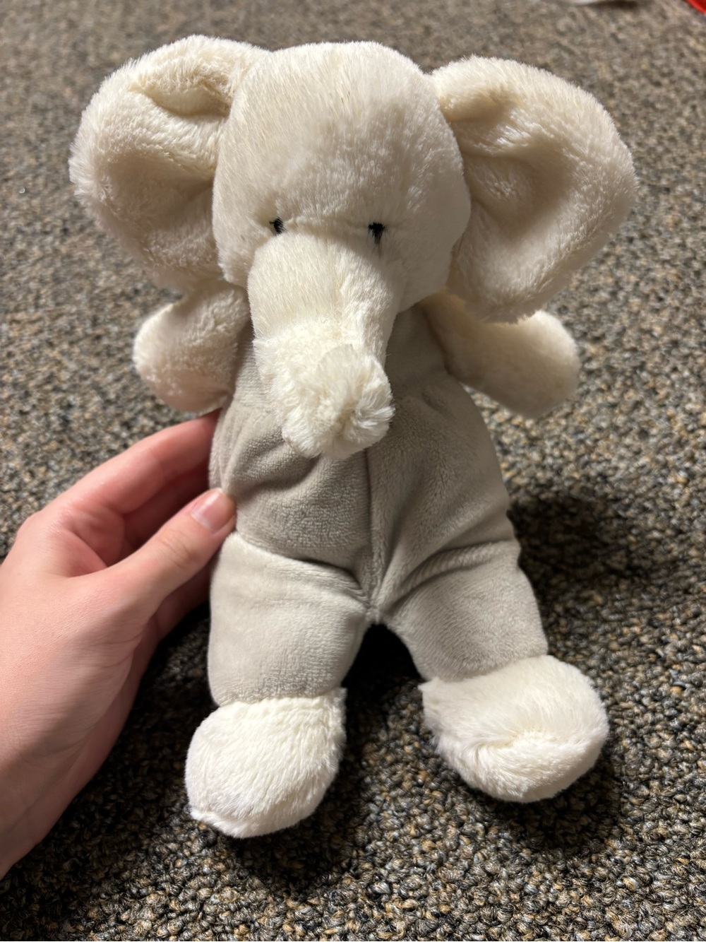 RETIRED UK Little Jellycat Velvet Elephant